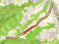 Chemin de Lézat