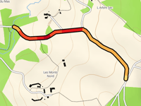 Chemin de Mazelle aux Monts