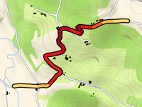 Larrouquet via Chemin de Mendousse