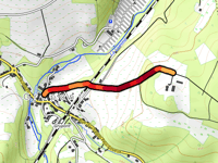Chemin de Mormont da Grupont