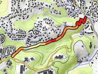 Chemin de Vallauris von Biot