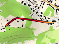 Chemin des Bruyères von Moulins-lès-Metz