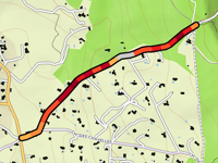 Chemin des Chavelles von Les Martins