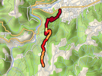 Chemin des Crêtes da Tournon sur Rhône