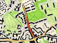 Chemin des Deux Maisons / Tweehuizenweg von Woluwé-Saint-Lambert
