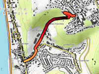 Chemin des Mallefranches da Amfreville-la-Mi-Voie