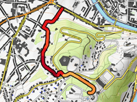 Chemin des Mélèzes from Namur