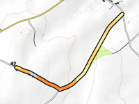 Chemin des Nuages von Saint-Amand