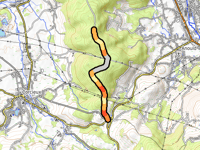 Chemin des Quatre Arêtes von Col du Plafond