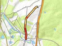 Carrefour des Sept Frères via Chemin des Réserves