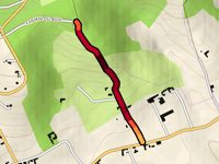 Chemin du Bois from Malaman