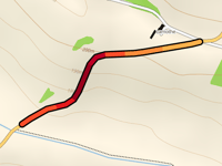 Chemin du Bourrassot da Le Lys