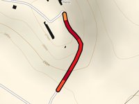 Metairie Petite przez Chemin du Château