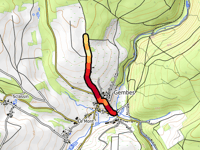 Chemin du Chênelisse von Gembes