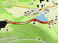 Chemin du Cresson desde Le Costet Beillard