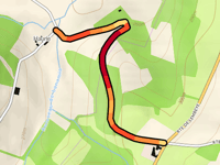 Chemin du Lanamia from Haurie
