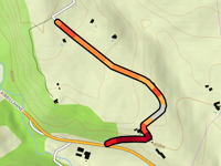 Chemin du Lardeyret z Niozolles