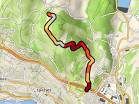 Chemin du Montchervet da Puidoux