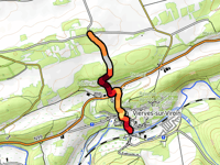 Chemin du Paradis von Vierves-sur-Viroin