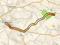 Route de Mauvezin via Chemin du Touron