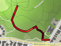 Chemin Olmsted da Cedar Avenue