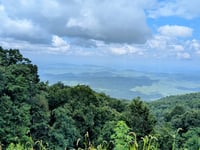 Cherohala Skyway from Tellico Plains