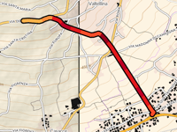 Via degli Alpini from Chiuro