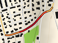 Christoph-von-Schmid-Strasse vanuit Burgau