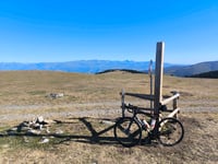 Cime de Coma Morera z Bourg Madame przez Coll de Pradelles