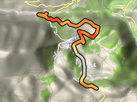 Route de Grasse über Cipières