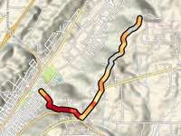 Citadell Rock Road via Beason Gap