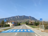 Città di San Marino über Corianino