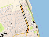 Cliff Road vanuit Hornsea