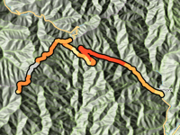 Clingmans Dome vanuit Cherokee