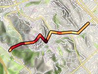 Club Drive via San Carlos Avenue