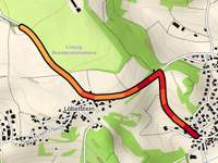 Coburg-Brandensteinsebene / Rögnersberg da Teichbergweg