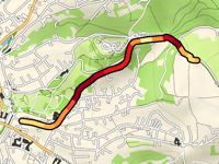 Coburg-Brandensteinsebene via Weinstrasse