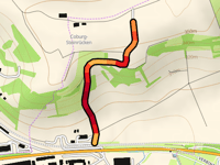 Coburg-Steinrücken via Sandweg