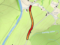 Cockber Hill da Haugh Bridge