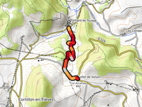 Col Accarrias from Villard du Touage