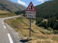 Col Agnel from Château-Ville-Vieille