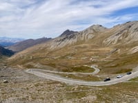Col Agnel depuis Château-Ville-Vieille