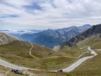 Col Agnel depuis Château-Ville-Vieille