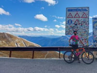 Colle dell'Agnello desde Château-Ville-Vieille
