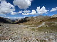 Col Agnel from Château-Ville-Vieille