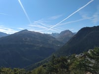 Col d'Albanne über Les Karellis