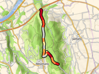 Col d'Alexandre from Bas du Thiolet via Route du Thiolet