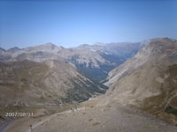 Col d'Allos from Colmars