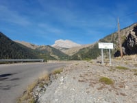 Col d'Allos desde Barcelonnette