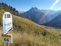 Col d'Allos desde Barcelonnette